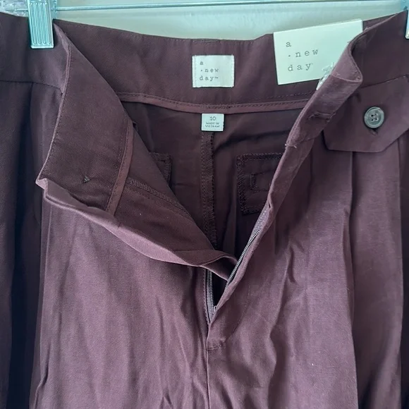 Women's Size 10 | R Wide Leg High Rise A New Day Pants - Picture 4 of 5